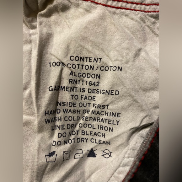 COOGI Union Jack Denim Jeans early 2000s embroidered logo - Picture 7 of 10